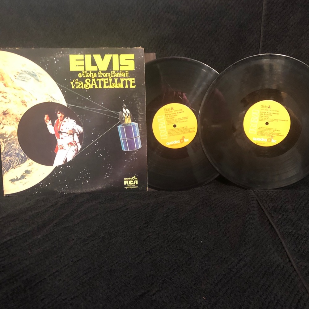 Elvis - Ahola from Hawaii via Satellite LP